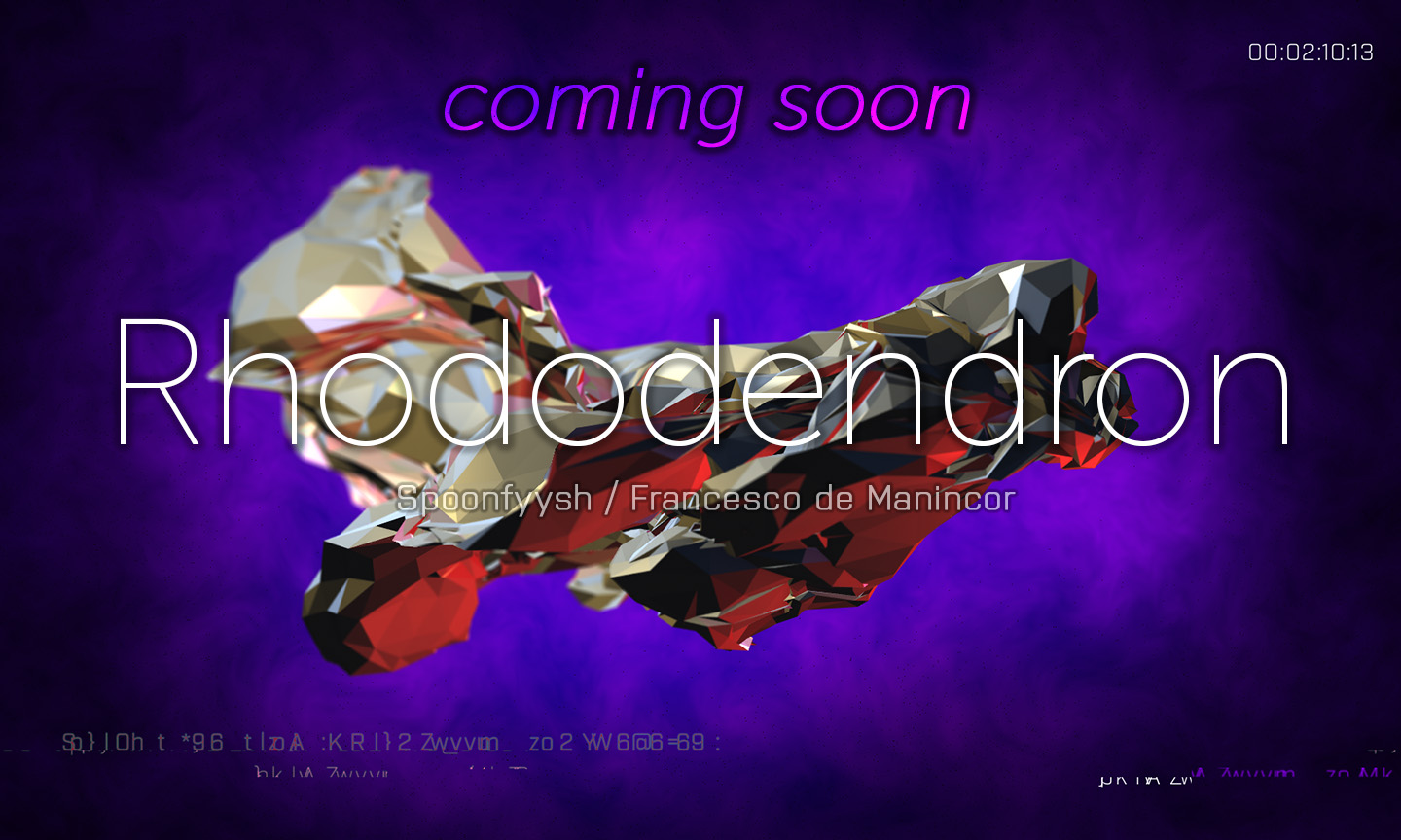 Rhododendron music and animation coming soon